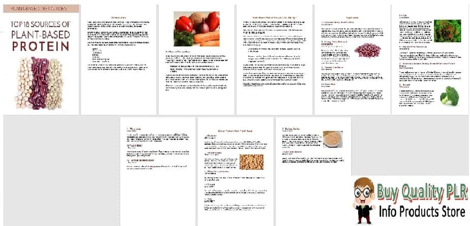 Plant Based Power Premium PLR Package | Plant Based Diets PLR