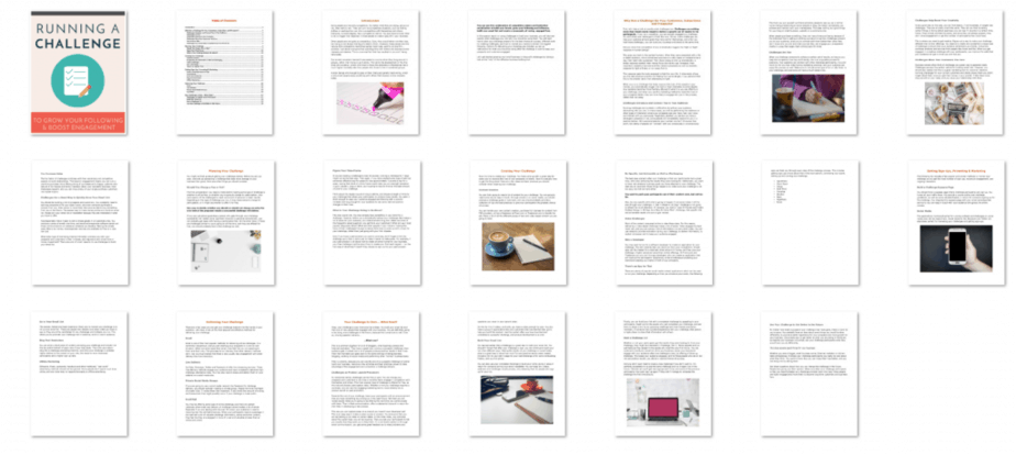 Running A Challenge PLR eBook Inside Look Running A Challenge PLR eBook Inside Look