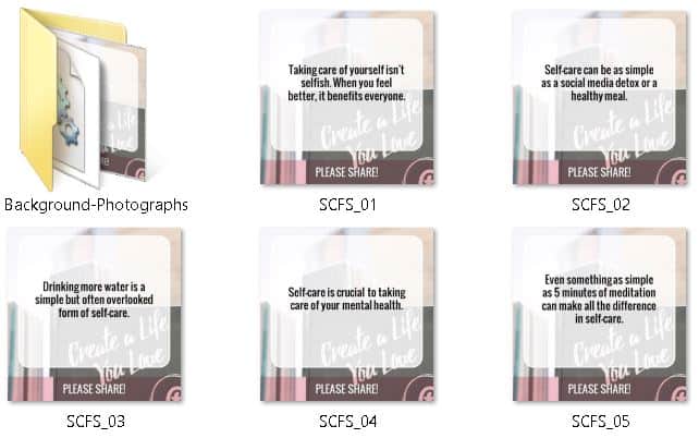 self care plr social posts self care plr social posts