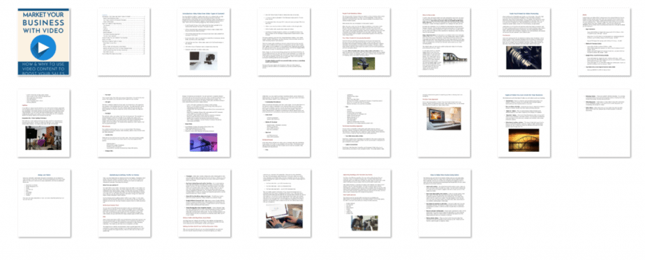 Video Marketing PLR eBook Inside Look Video Marketing PLR eBook Inside Look
