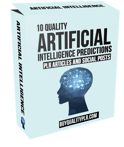 10 Artificial Intelligence Predictions PLR Articles and Social Posts
