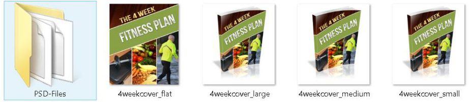 4 Week Fitness Premium PLR Ecovers