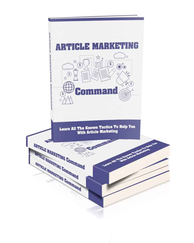 Article Marketing Command MRR eBook and Optin Page Article Marketing Command MRR eBook and Optin Page