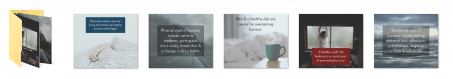 Burnout PLR Social Graphics Burnout PLR Social Graphics