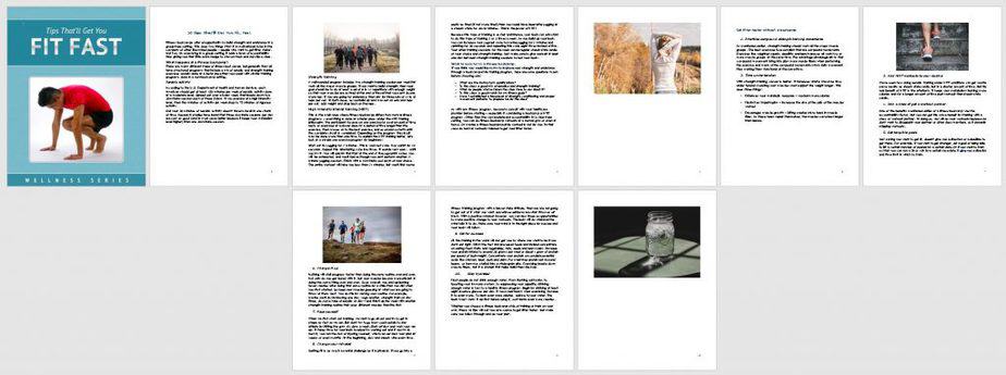 DIY Fitness Bootcamp Premium PLR Report Sneak Preview DIY Fitness Bootcamp Premium PLR Report Sneak Preview