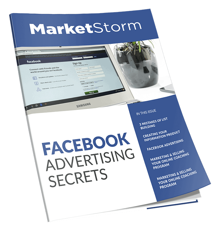 Facebook Advertising Secrets Master Resell Rights Magazine