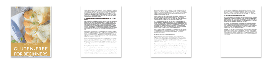 Gluten Free Premium PLR Package 25k Words | PLR Gluten Free Course
