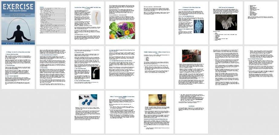 Bone Health PLR Ebook Sneak Preview