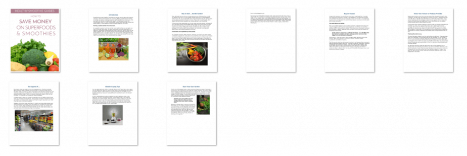 How to Save Money on Smoothies and Superfoods Short Report Inside Look How to Save Money on Smoothies and Superfoods Short Report Inside Look