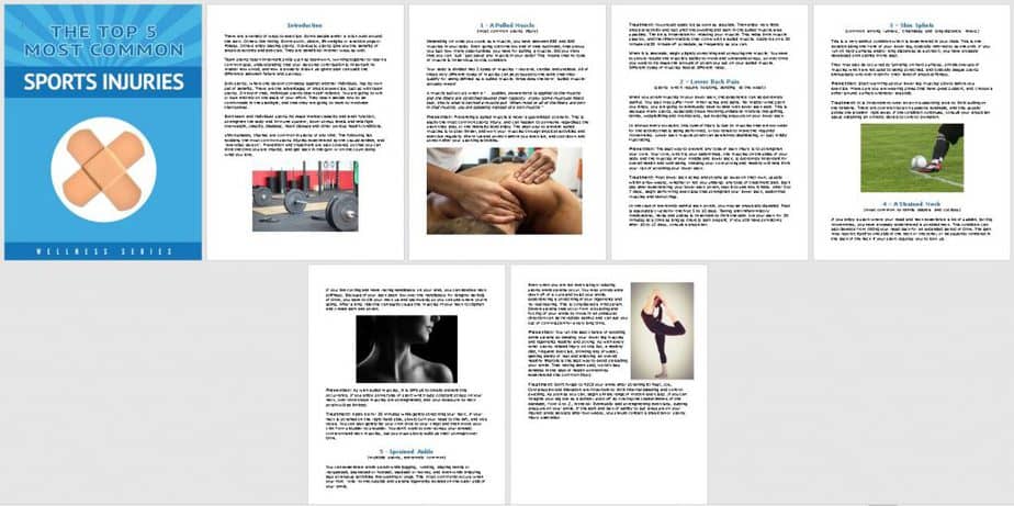 Injury Free Fitness Premium PLR Report Sneak Preview