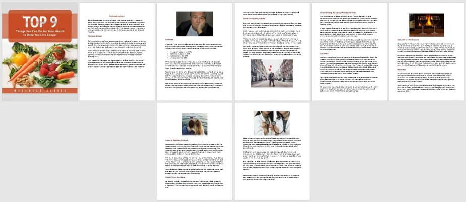 Longevity Premium PLR Report Sneak Preview