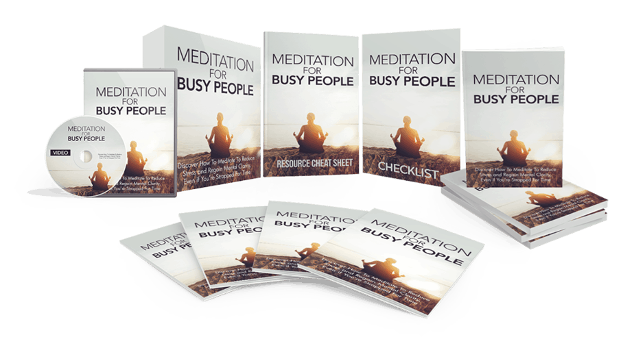 Meditation For Busy People Bundle