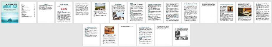 Mental Side of Weight Loss Premium PLR Ebook Sneak Preview