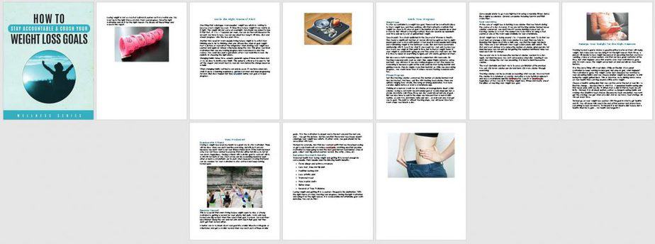 Mental Side of Weight Loss Premium PLR Report Sneak Preview