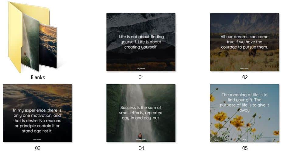 Mental Side of Weight Loss Premium PLR Inspirational Images