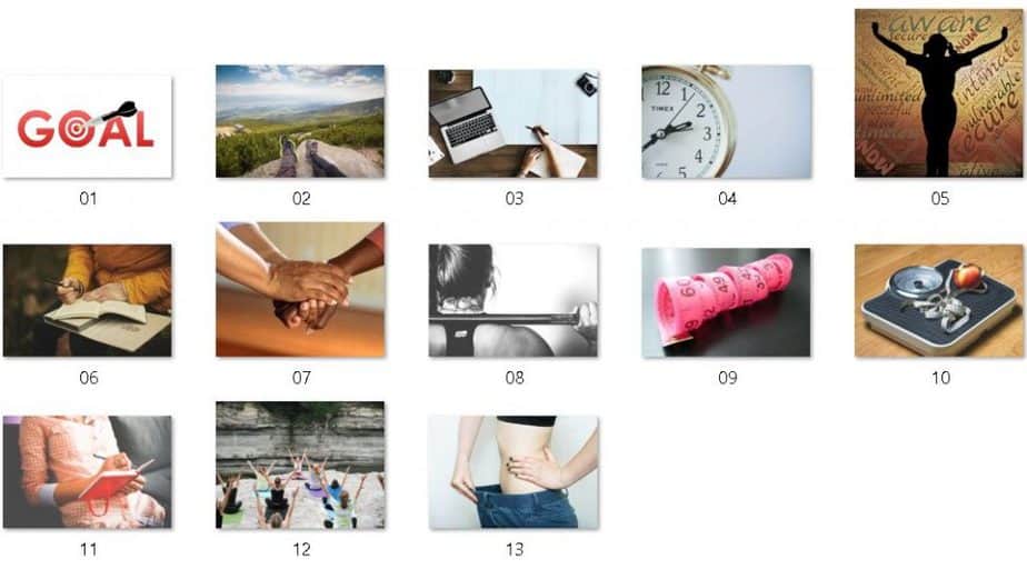 Mental Side of Weight Loss Royalty Free Images