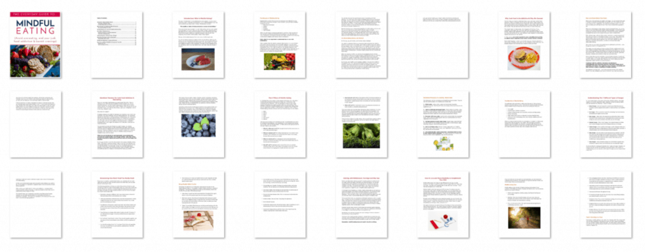 PLR Mindful Eating Book Inside Look PLR Mindful Eating Book Inside Look