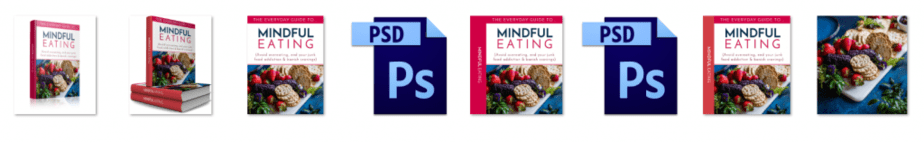 Mindful Eating Ebook PLR Editable Ecovers Mindful Eating Ebook PLR Editable Ecovers