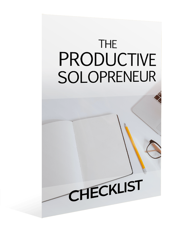 The Productive Solopreneur Checklist