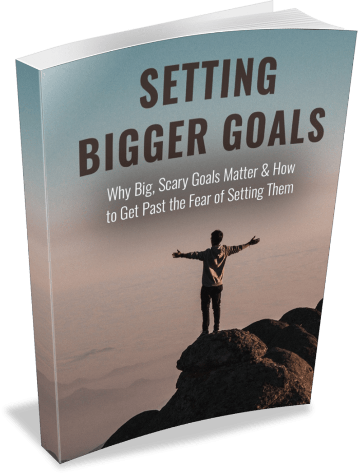 Set Bigger Goals Premium PLR Ebook