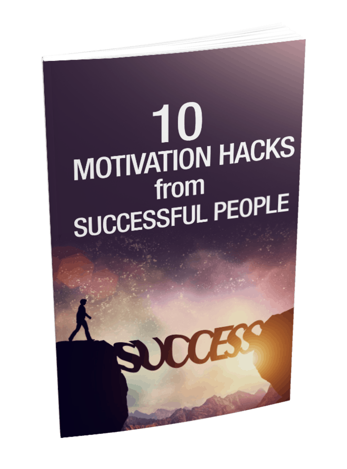 10 Motivation Hacks From Successful People MRR eBook and Optin Page