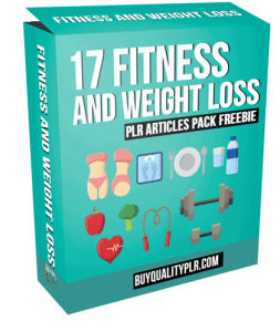 17 Fitness and Weight Loss PLR Articles Pack Freebie - Buy Quality PLR