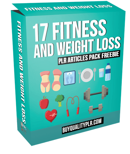 17 Fitness and Weight Loss PLR Articles Pack Freebie