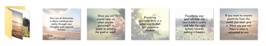 Abundance LOA PLR Social Graphics