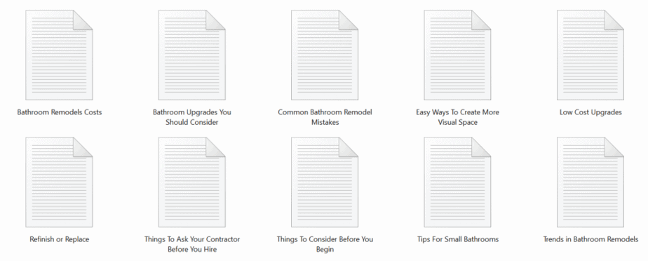 Bathroom Remodeling PLR Articles Sample text Bathroom Remodeling PLR Articles Sample text