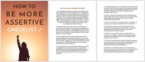 Be More Assertive Premium PLR Package | Assertiveness PLR Content
