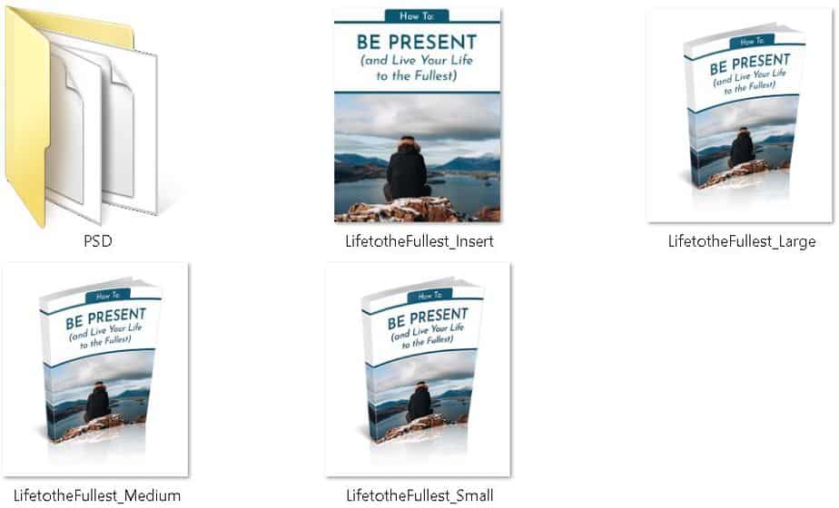 How to Be Present Premium PLR Ecovers How to Be Present Premium PLR Ecovers