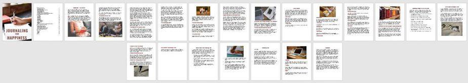 Journaling Premium PLR Ebook Sneak Preview