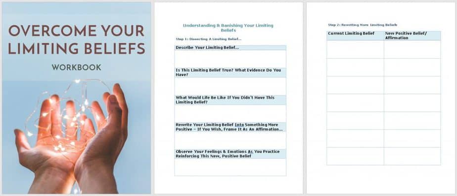 Limiting Beliefs Premium PLR Worksheet