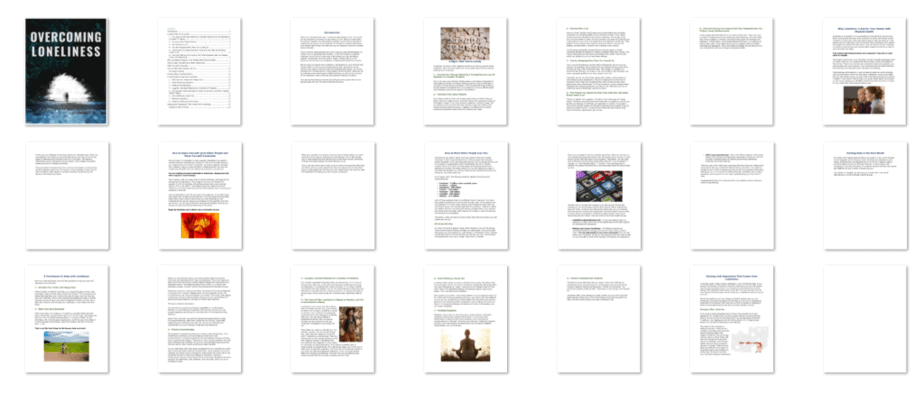 Loneliness PLR eBook Iside Look Loneliness PLR eBook Iside Look