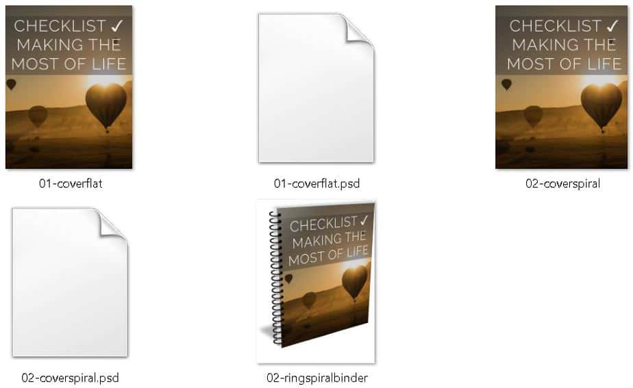 Making the Most of Life Premium PLR Ecovers