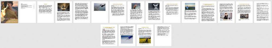 Self Confidence Premium PLR Ebook Sneak Preview