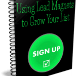 Using Lead Magnets to Grow Your List PLR Report