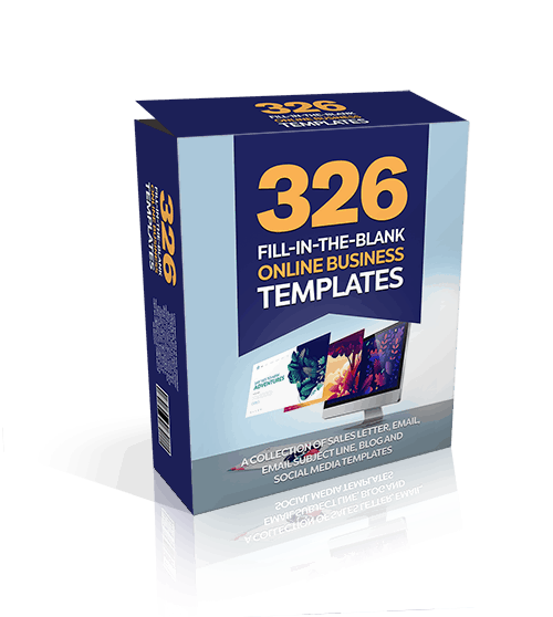 326 Fill in the blank Online Business Templates