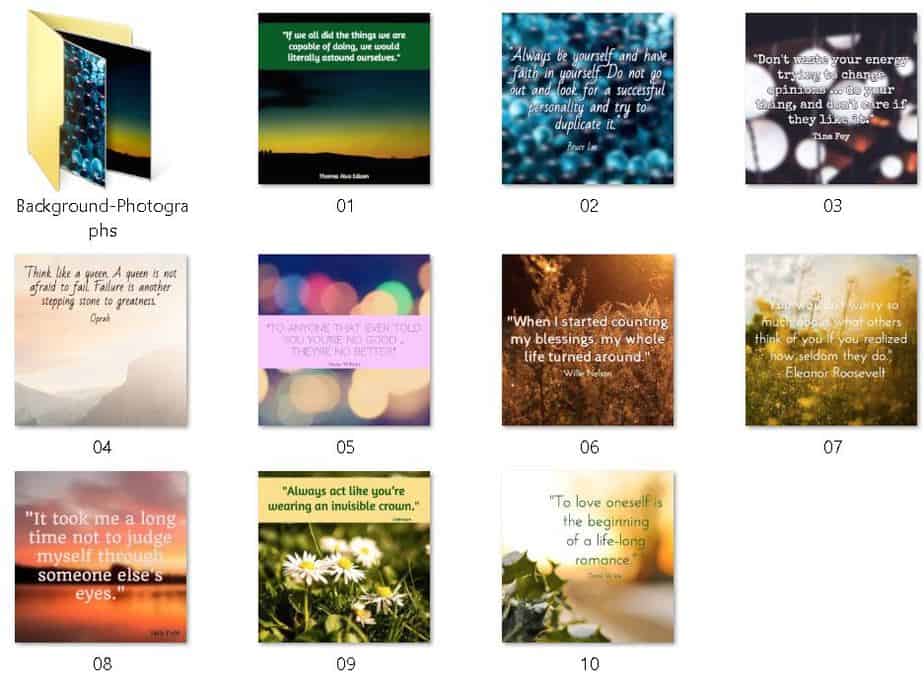 Believe in Yourself Premium PLR Social Media Graphics Believe in Yourself Premium PLR Social Media Graphics