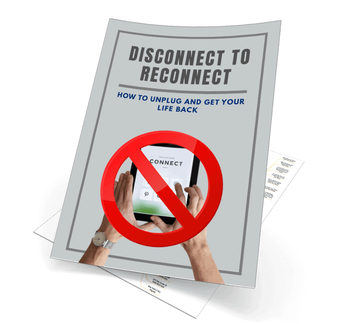 Disconnect To Reconnect Mindmap