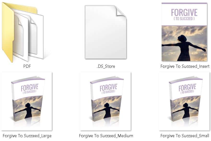 Forgiveness Premium PLR Ecovers