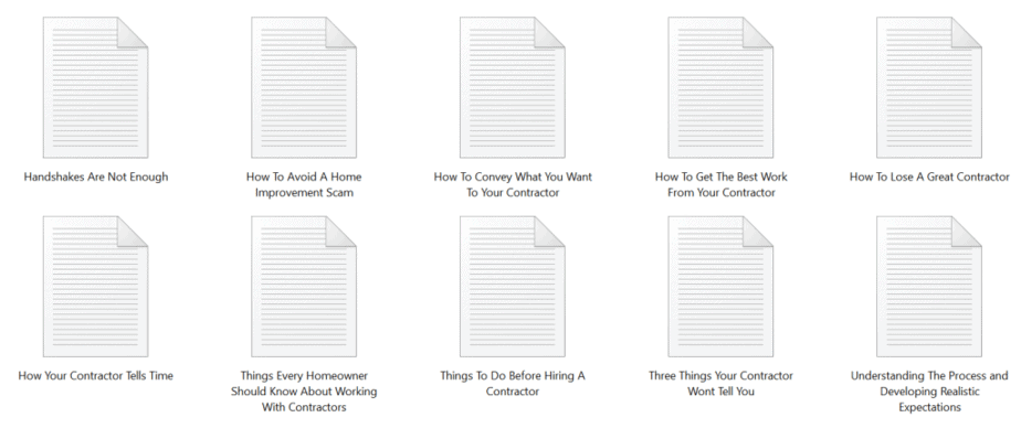 General Contractors PLR Articles Sample text General Contractors PLR Articles Sample text