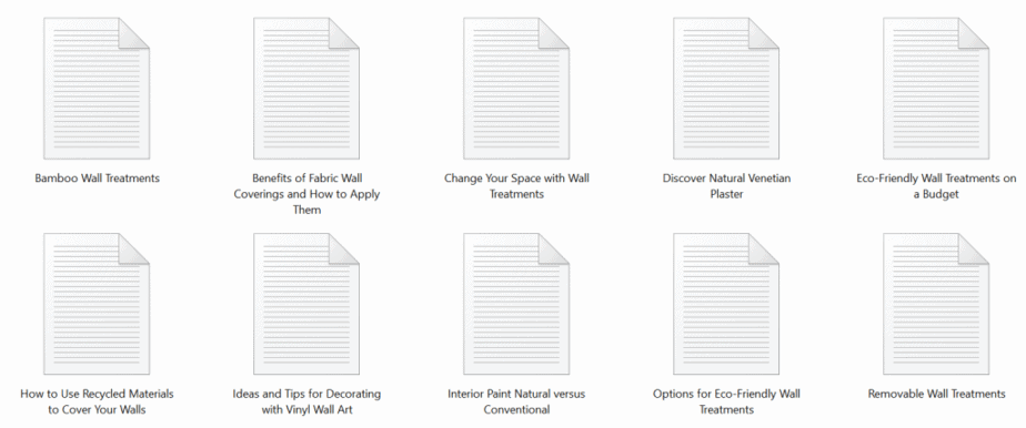 Green Walls PLR Articles Sample text Green Walls PLR Articles Sample text