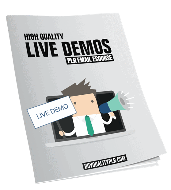 High Quality Live Demos PLR Email eCourse