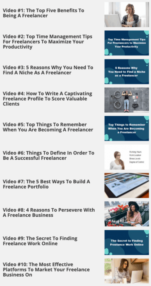 How To Start a Freelance Business Videos
