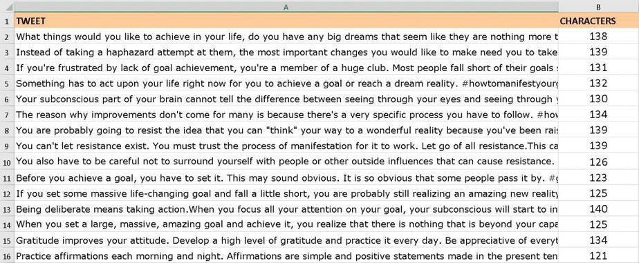 Manifest Your Goals Premium PLR Social Media Tweets Manifest Your Goals Premium PLR Social Media Tweets