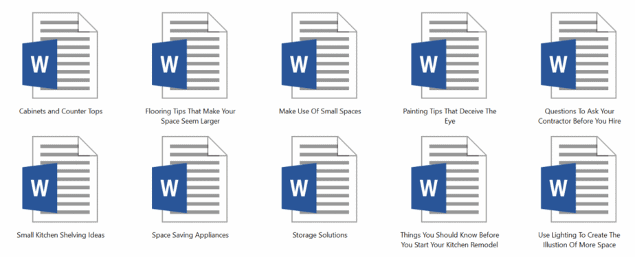 Small Kitchen Remodels PLR Articles Sample doc Small Kitchen Remodels PLR Articles Sample doc