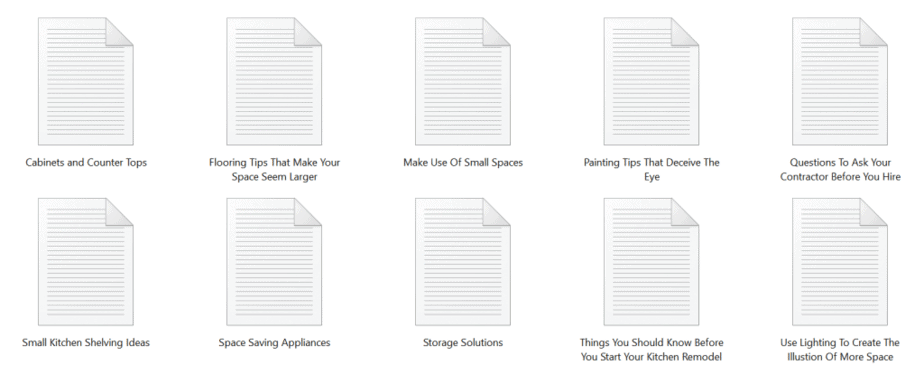 Small Kitchen Remodels PLR Articles Sample text Small Kitchen Remodels PLR Articles Sample text