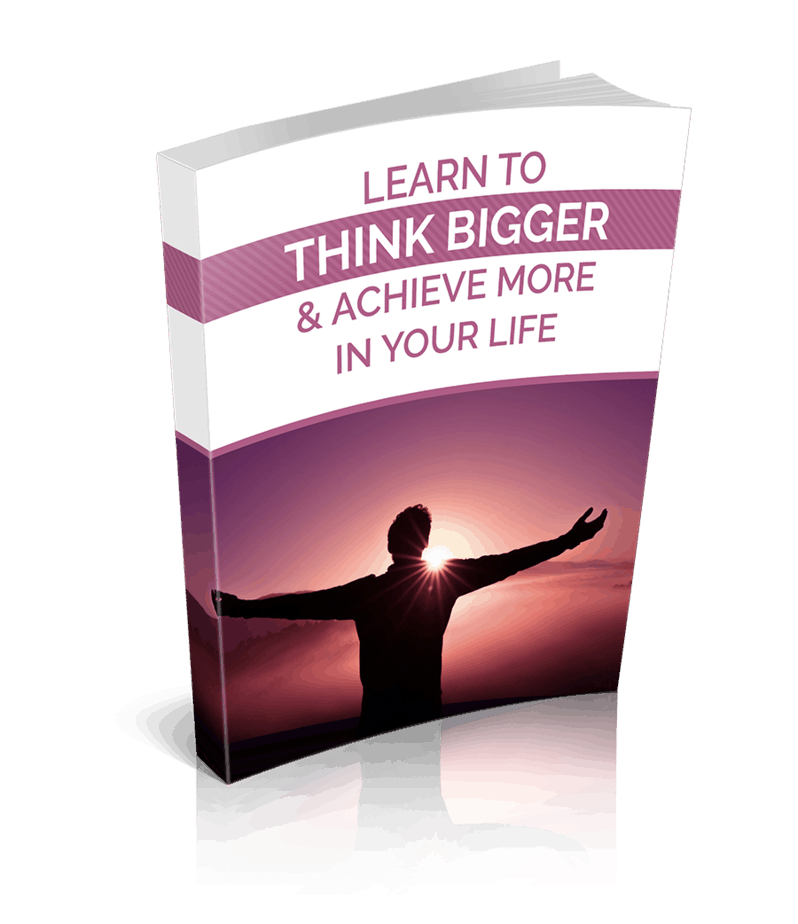 Think Bigger Premium PLR Ebook