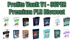Profits Vault V1 SUPER Premium PLR Blowout